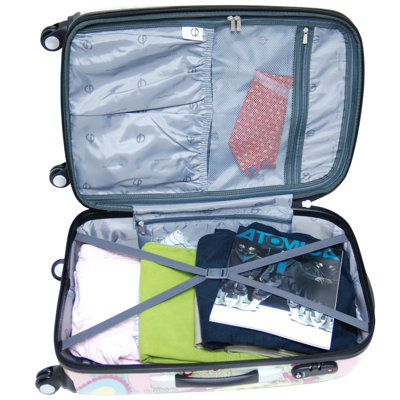 CalPak Woodstock Expandable Hardsided 3 Piece Spinner Luggage Set