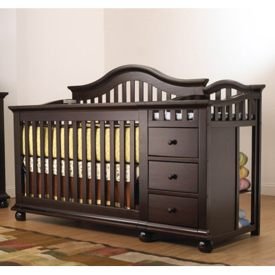 Sorelle Cape Cod 4-in-1 Convertible Crib N Changer Combo