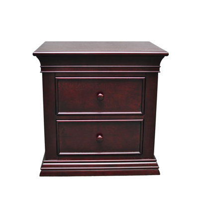 Click To Image : Verona 2 Drawer Nightstand by Sorelle Now