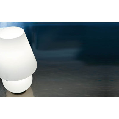 Murano Luce Candy Table Lamp in White