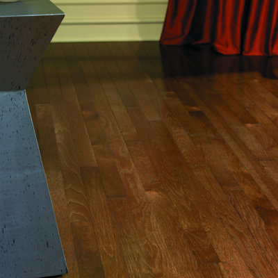 Columbia Flooring Monroe 2-1/4" Solid Hardwood Hickory in Mocha