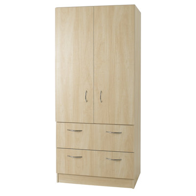Alto Furniture Elemental Combi 2 Drawer Wardrobe