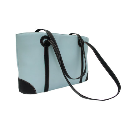 Piel Leather Pastel Collection Shopping Tote