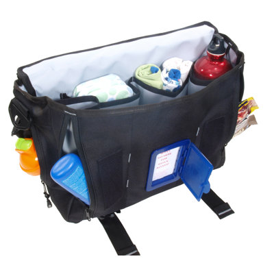 DadGear Graphic Design Messenger Diaper Bag