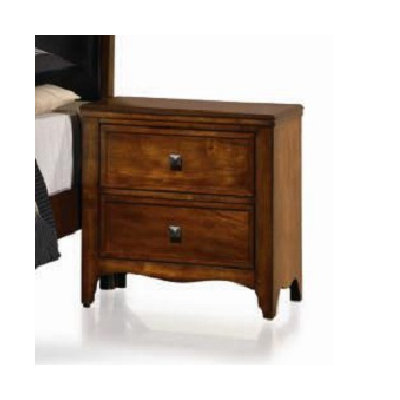 Auckland 2 Drawer Nightstand by New Spec Inc -image