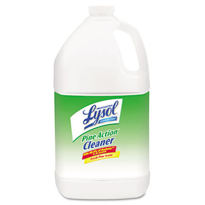 Lysol Disinfectant Pine Action Cleaner, 1gal Bottle                                                                                