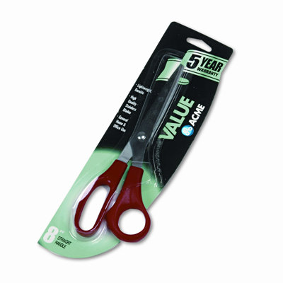 Westcott Value Line Stainless Steel Shears, 8in, 3-1/2in Cut, L/R Hand                                                                