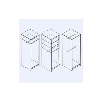 Fleetwood Harmony 27" W Wardrobe Storage