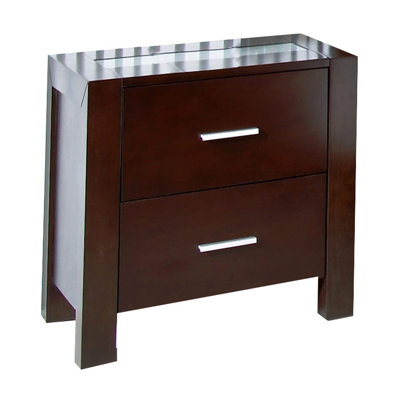 Azara 2 Drawer Nightstand by Abbyson Living -image