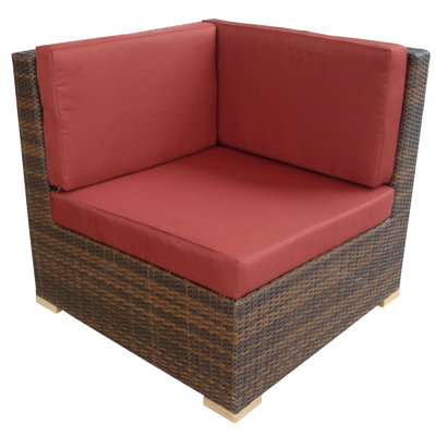 Casual Elements Cadiz Sectional Corner Deep Seating Chair with Cushion