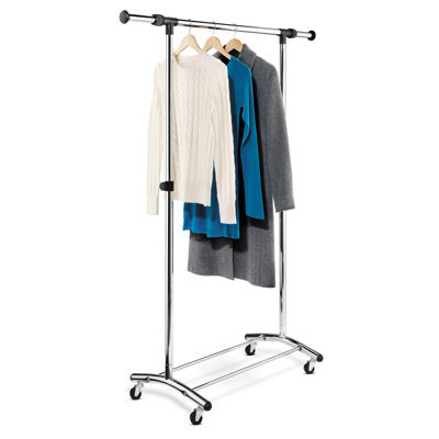 Garment Rack in Chrome