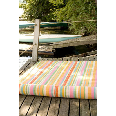 Dash and Albert Rugs Woven Tangerine Dream Rug