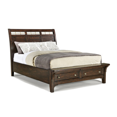 Haven Storage Sleigh Bed by Imagio Home by Intercon -image