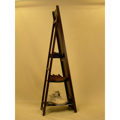 Proman Products Aris Classic Mirror Stand in Rich Mahogany