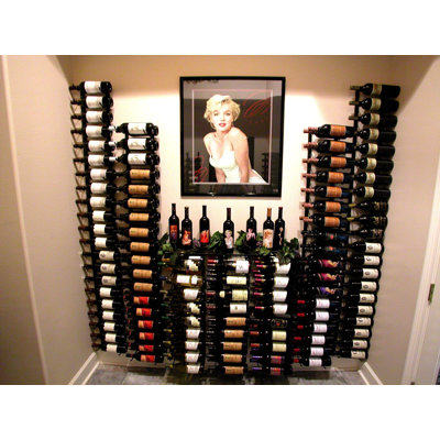VintageView WS4 Platinum Series 24 Bottle Wall Mounted Wine Rack