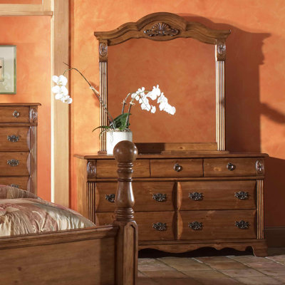 Bella 7 Drawer Dresser and Mirror Set by Greystone -image