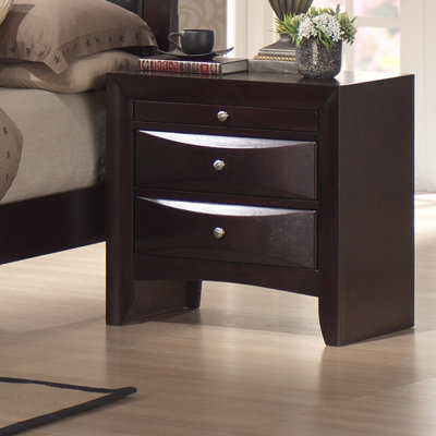Click To Image : Avery 3 Drawer Nightstand by Greystone Now