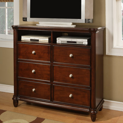 Ethan 6 Drawer Media Chest by Greystone -image