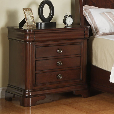 Click To Image : Camden 3 Drawer Nightstand by Greystone Now
