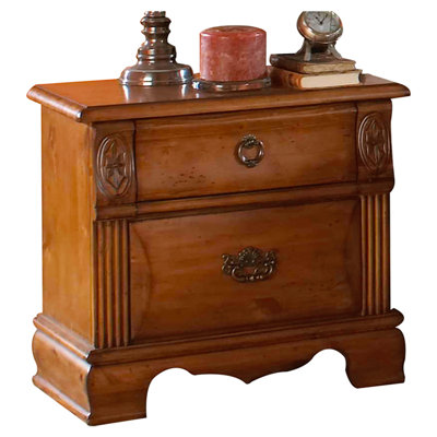 Click To Image : Bella 2 Drawer Nightstand by Greystone Now