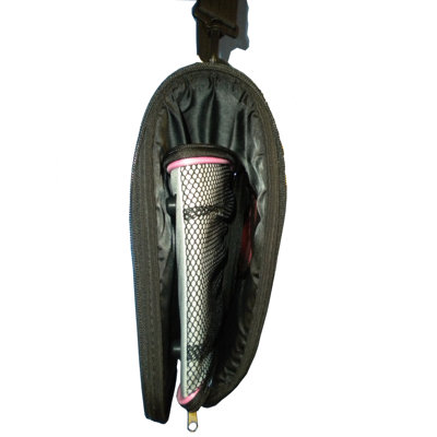 Pet Life Zippered Sporty Mesh Pet Carrier in Pink