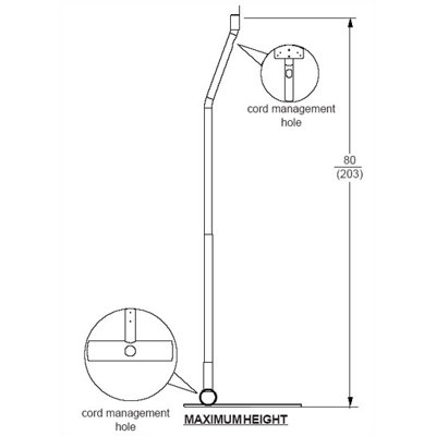 Peerless LCD Pedestal Stand