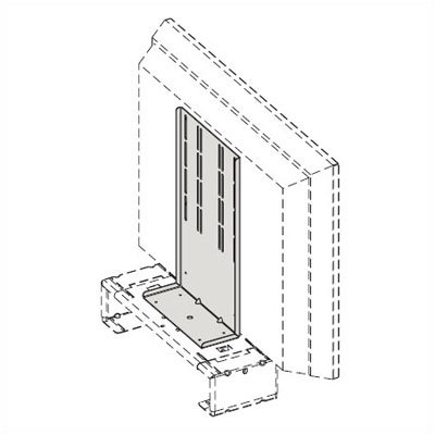 Peerless DVD/VCR Mount Bracket for Flat Panel Mounts
