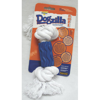 BOODA Pet Products Dogzilla Rope Bone Swirl Dog Toy
