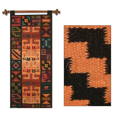 Novica 'Of Cats and Ducks' Tapestry