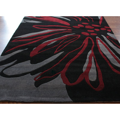 nuLOOM Barcelona Black Rug