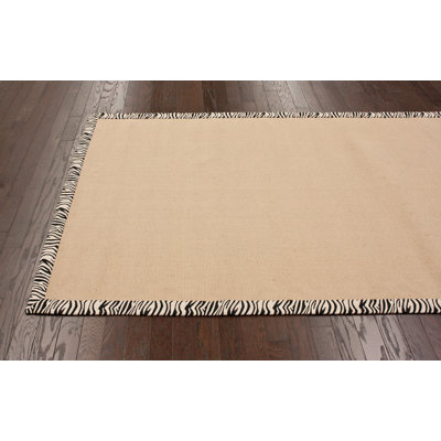 nuLOOM Natura Jute Zebra Rug