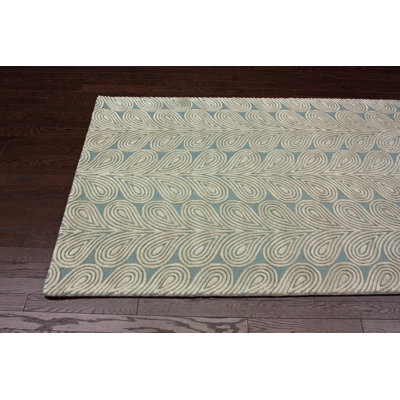 nuLOOM Onyx Leaves Grey Rug
