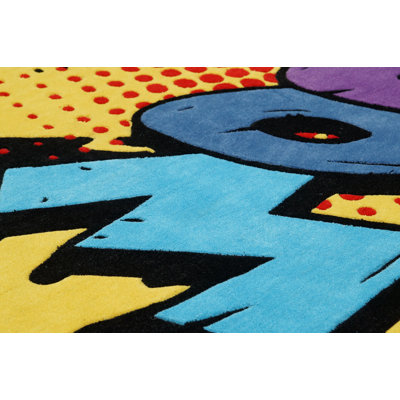 nuLOOM Cine Multi Boom Novelty Rug