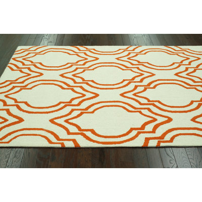 nuLOOM Trellis Orange Moderno Rug