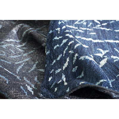 nuLOOM Zem Navy Blue Matlida Rug