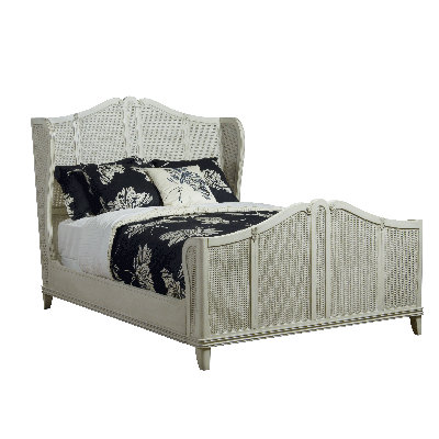 Avery Wingback Bed by Belle Meade Signature -image