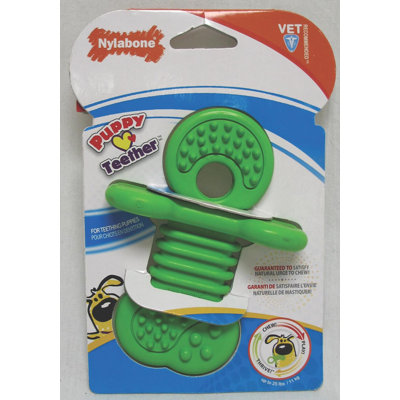 Nylabone Rhino Puppy Teether Dog Chew Toy