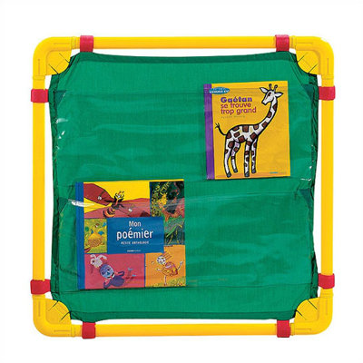 Wesco Partition with Fabric Display Panel with Optional Clips and Feet