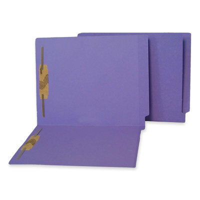 S J Paper End Tab Folder (50 Per Box)