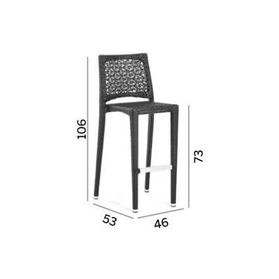 Varaschin Altea Bar Stool by Varaschin R and D