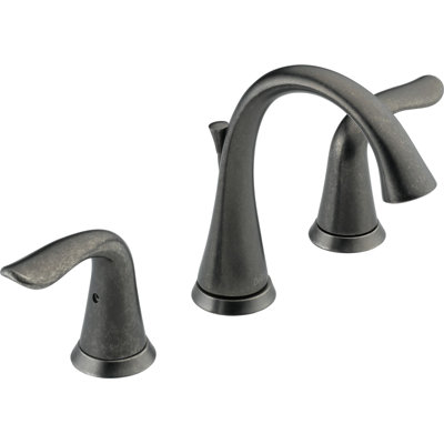 Delta Lahara Widespread Bathroom Faucet with Double Lever Handles