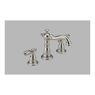 Delta Victorian Widespread Bathroom Faucet with Double Lever Handles