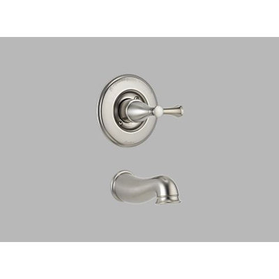 Delta Lockwood Single Handle Wall Mount Pressure Balanced Tub Spout Trim
