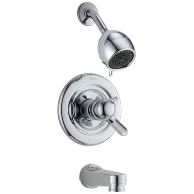 Delta Innovations Pressure Balanced Tub and Shower Faucet Trim with Volume Control