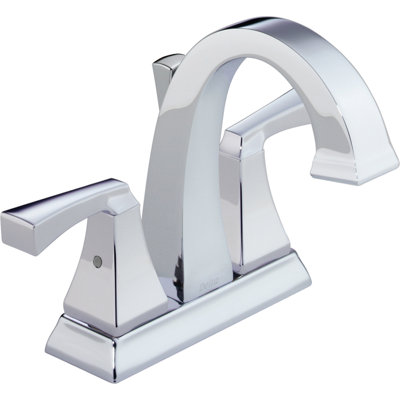 Delta Dryden Centerset Bathroom Sink Faucet with Double Lever Handles