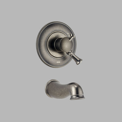 Delta Lockwood Single Handle Wall Mount Monitor 17 Series Tub Only Faucet with Volume Control