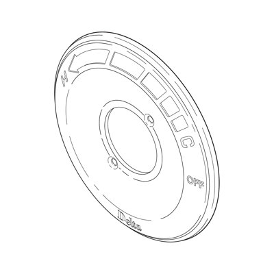 Delta Replacement Escutcheon