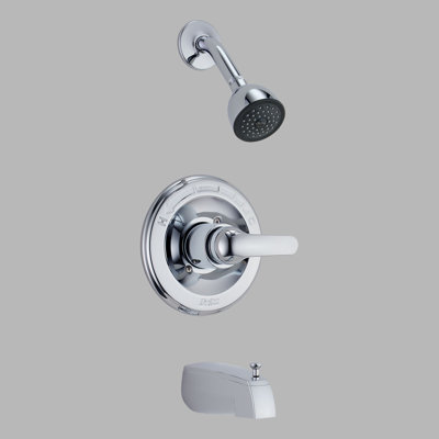 Delta Classic Monitor 13 Series Tub and Shower Trim in Chrome