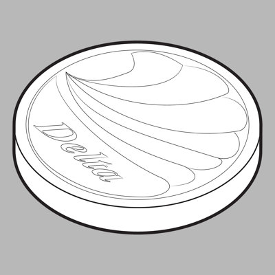 Delta Replacement Arrow Button