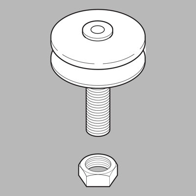 Delta Hub Handle Bathroom / Kitchen Faucet